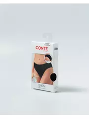 Трусы женские «бикини» conte lb 5003 black lurex, , 90/XS, CONTE ELEGANT, - 4