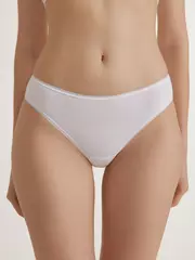 Трусы женские «бикини» conte lb 5003 white lurex, , 110/XXL, CONTE ELEGANT, - 1