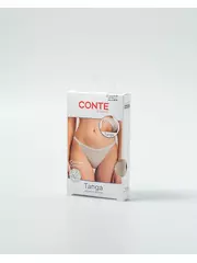 Женские трусы «танга» conte comfort cotton lta 5570 natural, , 102/L, CONTE ELEGANT, - 6