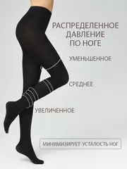 Теплые колготки omsa velour active 100 antracite, , 2, OMSA, - 3