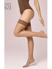 Чулки тонкие sisi queen 8 aut. ambra, , 3, SISI, - 1