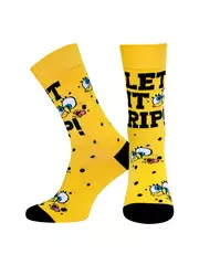 Носки средней длины spongebob брестские 4203 я.желтый, , 40-43 (27-29), БРЕСТСКИЕ, - 2