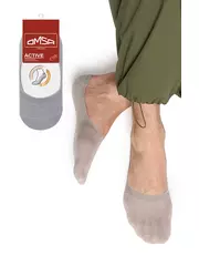 Мужские подследники omsa active 101 grigio, , 45-47 (29-31), OMSA, - 1