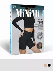 Шортики микрофибра с флисом minimi piuma 260 shorts caramello, , 6, MINIMI, - 3