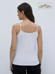 Майка "топ" женская omsa 1001 bianco, , 44 (S), OMSA, - 3