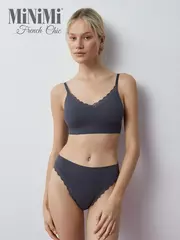 Топ на тонких бретелях с вкладышами minimi 1011s french chic grigio scuro, , 42/44 (xs/s), MINIMI, - 2