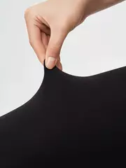 Легинсы хлопковые с флисом minimi siberia 300 nero, , 3, MINIMI, - 6