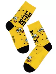 Носки средней длины spongebob брестские 4203 я.желтый, , 40-43 (27-29), БРЕСТСКИЕ, - 3