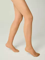 Колготки детские нарядные с рисунком conte julia natural, , 116-122, CONTE ELEGANT, - 1