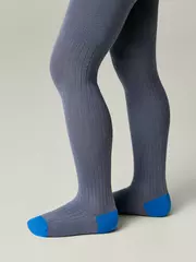 Колготки детские conte-kids tip-top 710 темно-серый, , 116-122 (18), CONTE-KIDS, - 1