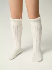 Гольфы детские miss 058 молочный, , 16, CONTE-KIDS, - 1