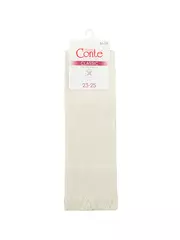 Гольфы женские conte classic 012 молочный, , 36-39 (23-25), CONTE ELEGANT, - 3