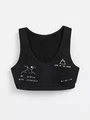 Бюстье с тату-рисунками conte tattoo style lbe 1481 black, , 170-88/S, CONTE ELEGANT, - 1