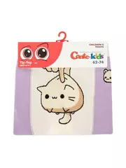 Колготки детские tip-top 704 сиреневый, , 80-86 (14), CONTE-KIDS, - 3