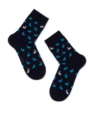 Носки средней длины soxy брестские 4200 т.синий, , 44-47 (27-31), БРЕСТСКИЕ, - 2