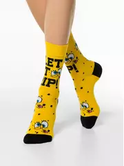Носки средней длины spongebob брестские 4203 я.желтый, , 40-43 (27-29), БРЕСТСКИЕ, - 1