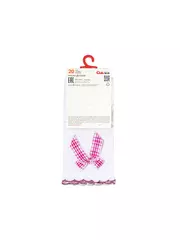 Носки детские (декор, бантики) tip-top 065 белый-розовый, , 16, CONTE-KIDS, - 6