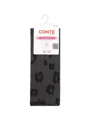 Носки вискозные conte classic 688 графит, , 36-38 (23-25), CONTE ELEGANT, - 4