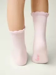 Носки для девочек tip-top 1022 светло-розовый, , 12, CONTE-KIDS, - 3