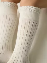 Гольфы детские miss 058 молочный, , 16, CONTE-KIDS, - 3