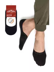 Мужские подследники omsa active 101 nero, , 39-41 (25-27), OMSA, - 1