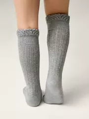 Гольфы детские conte-kids miss 058 серый, , 18, CONTE-KIDS, - 3