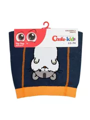 Колготки детские tip-top 706 темно-синий, , 80-86 (14), CONTE-KIDS, - 3