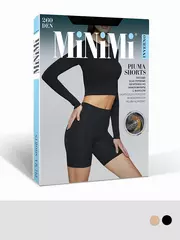 Шортики микрофибра с флисом minimi piuma 260 shorts caramello, , 6, MINIMI, - 2