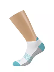 Укороченные мужские носки omsa active 107 bianco, , 36-38 (23-25), OMSA, - 2