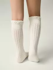 Гольфы детские miss 058 молочный, , 16, CONTE-KIDS, - 2