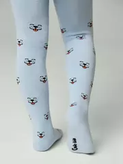 Колготки детские sof-tiki 703 голубой, , 92-98 (14), CONTE-KIDS, - 3