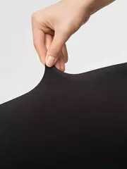 Теплые легинсы из микрофибры с флисом minimi piuma 260 den nero, , 3, MINIMI, - 6