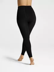 Теплые легинсы (хлопок с флисом) minimi siberia maxi nero, , 5, MINIMI, - 3