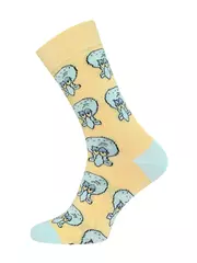 Носки средней длины spongebob брестские 4203 желтый, , 40-43 (27-29), БРЕСТСКИЕ, - 2