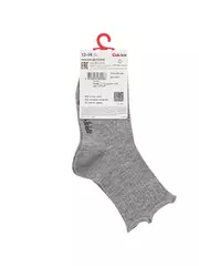 Носки без резинки с волнистым бортом tip-top 1019 серый, , 16-18, CONTE-KIDS, - 6
