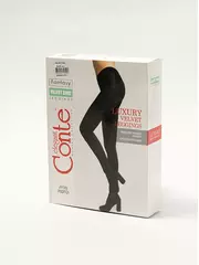 Ультрамодные леггинсы из искусственной замши c лампасами velvet chic nero, , 170-94/S, CONTE ELEGANT, - 1