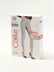 Леггинсы женские из искусственной замши с высокой посадкой conte desire lux grape wine, , 170-102/L, CONTE ELEGANT, - 1