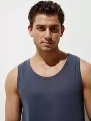 Майка мужская omsa cotton u1101 mineral, , 46 (M), OMSA, - 4