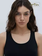 Майка женская omsa d1101 nero, , 42 (XS), OMSA, - 3