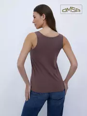 Майка женская omsa d1101 cappuccino, , 42 (XS), OMSA, - 2