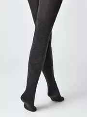 Колготки махровые conte-kids sof-tiki 701 графит, , 140-146 (22), CONTE-KIDS, - 2