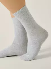 Удлинённые женские носки conte classic 784 светло-серый, , 36-38 (23-25), CONTE ELEGANT, - 2