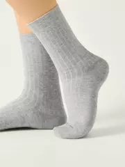 Удлинённые женские носки conte classic 784 серый, , 39-41 (25-27), CONTE ELEGANT, - 2