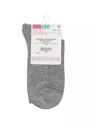 Удлинённые женские носки conte classic 751 серый, , 39-41 (25-27), CONTE ELEGANT, - 5