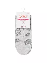 Носки женские conte classic 697 светло-серый, , 39-41 (25-27), CONTE ELEGANT, - 4