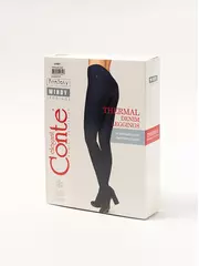 Экстрамягкие джеггинсы с высокой посадкой и термоэффектом windy marino, , 164-98/M, CONTE ELEGANT, - 1