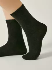 Удлинённые женские носки conte classic 751 черный, , 39-41 (25-27), CONTE ELEGANT, - 2