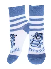 Носки детские "простоквашино" брестские 3052 белый, , 15-16, БРЕСТСКИЕ, - 1