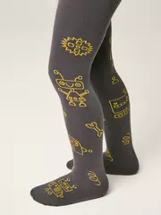 Колготки детские conte-kids sof-tiki 695 темно-серый, , 92-98 (14), CONTE-KIDS, - 2