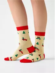 Подарочный набор женских носков (6 пар) conte 823 ассорти, , 36-39 (23-25), CONTE ELEGANT, - 6